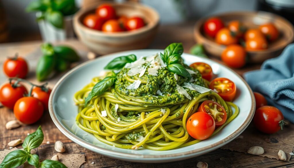 Green Spaghetti