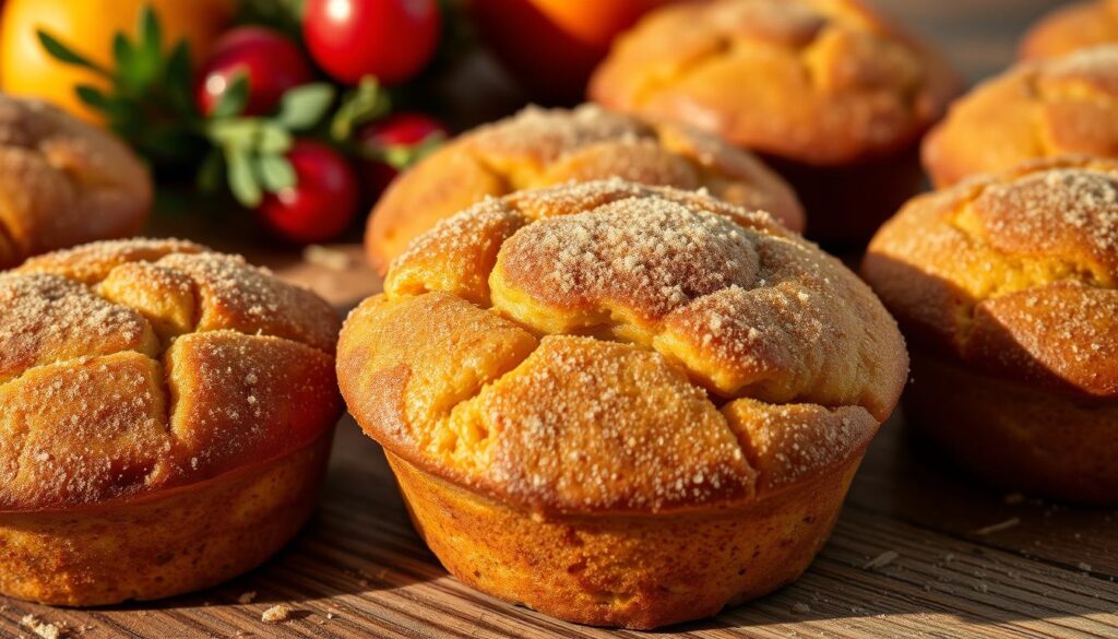 Vegetarian Cinnamon Sugar Donut Muffins