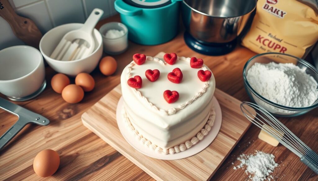 Heart Shaped Cake