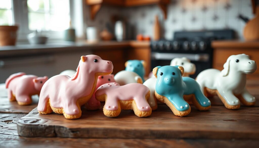 frosted animal crackers