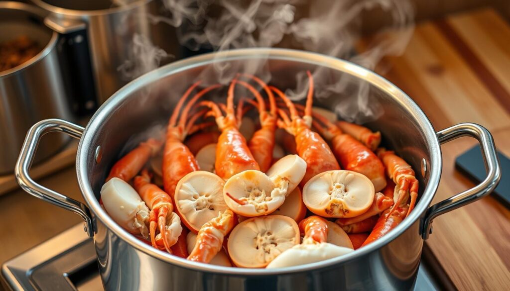 Snow crab legs